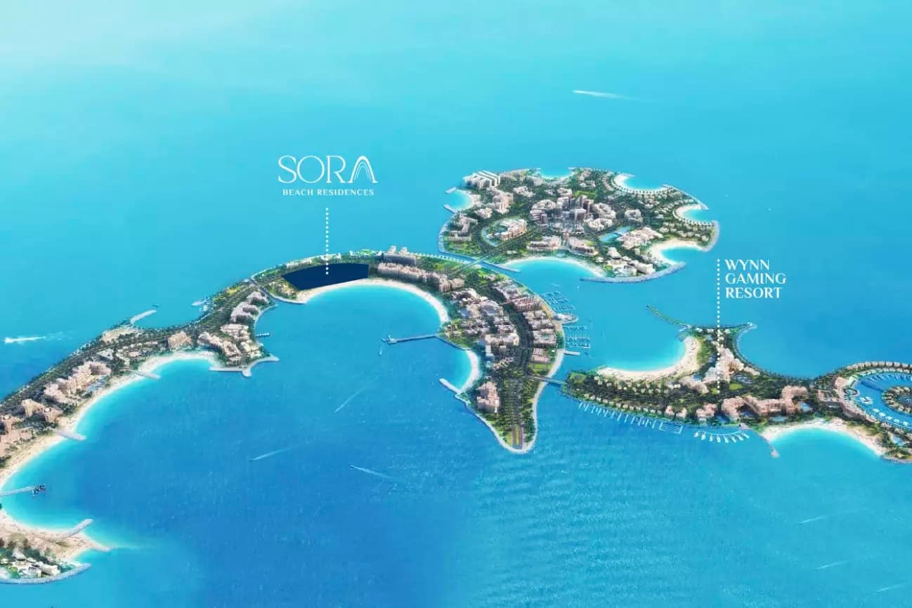 Sora Beach Residences masterplan